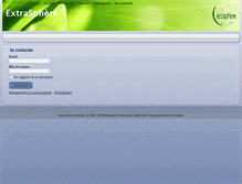 Tablet Screenshot of extrasphere.fr